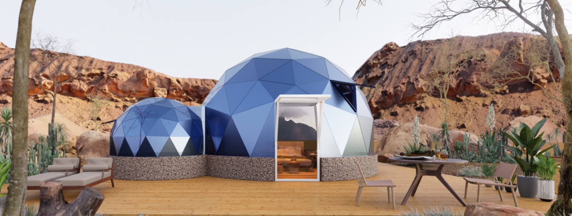 姚安县球形智能光伏玻璃星空房